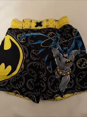 Swim shorts Batman infant boys new size 18 months polyester body & lining